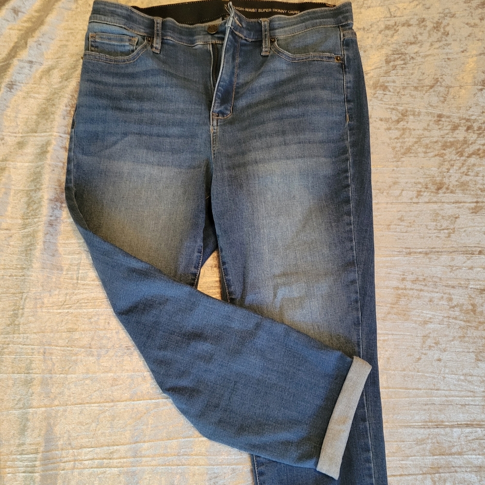 New York & Co High-waisted Super Skinny Capris